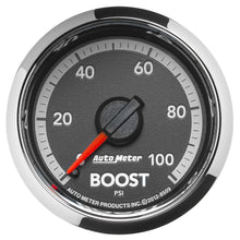 Load image into Gallery viewer, AutoMeter 8509 GAUGE, BOOST, 2 1/16" , 100PSI, MECHANICAL, RAM GEN 4 FACTORY MATCH