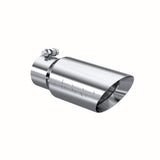 MBRP Exhaust T5156 Tip. 4in. O.D.. Dual Wall Angled. 3in. inlet. 10in. length. T304.