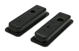 Trans-Dapt Performance 8696 GM 4.3L V6 ASPHALT BLACK POWDER COATED VALVE COVER CAPS