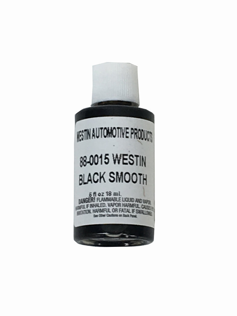 Westin 88-0015 Touch Up Paint; Brush Cap Bottle .6 oz.; Black;