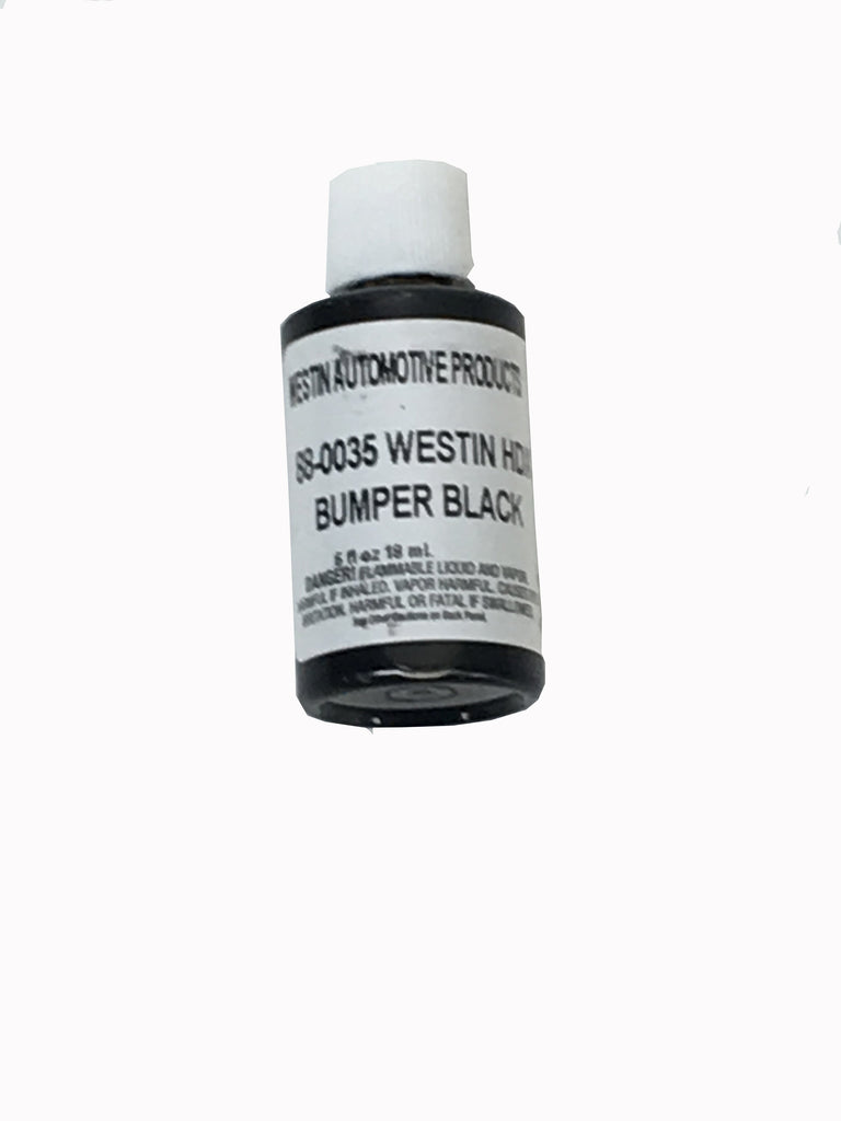 Westin 88-0035 Touch Up Paint; Brush Cap Bottle .6 oz.; Textured Black;
