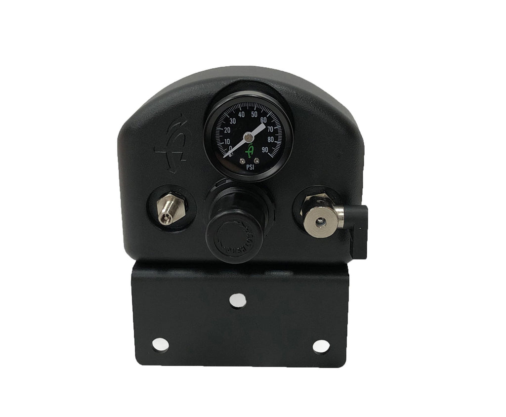 Up Down Air 88-9999 Tire Inflator System 4 Tire Universal With Box, Fittings, Hoses and Storage Bag Black UP Down Air