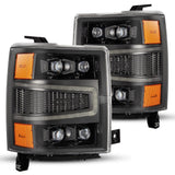 AlphaRex 880241 LED Projector Headlights in Alpha-Black