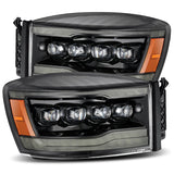 AlphaRex 880538 LED Projector Headlights in Alpha-Black