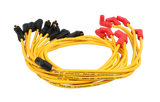 ACCEL 8842ACC 8.8mm Spiral Spark Plug Wire Set, SBC V8, Stock Boots, Yellow