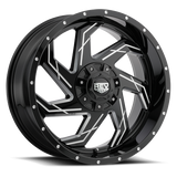 REV Wheels 895M-2123544 Off Road 895 Series - 20x12 - 8.23 BS - 6x5.5