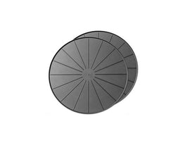 WEATHERTECH 8A18CST2PKBK 18IN ROUND COASTERS - BLACK -