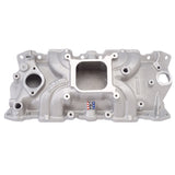 Edelbrock 5001 Torker II Intake Manifold For Chevrolet 262-400 Small-Block V8
