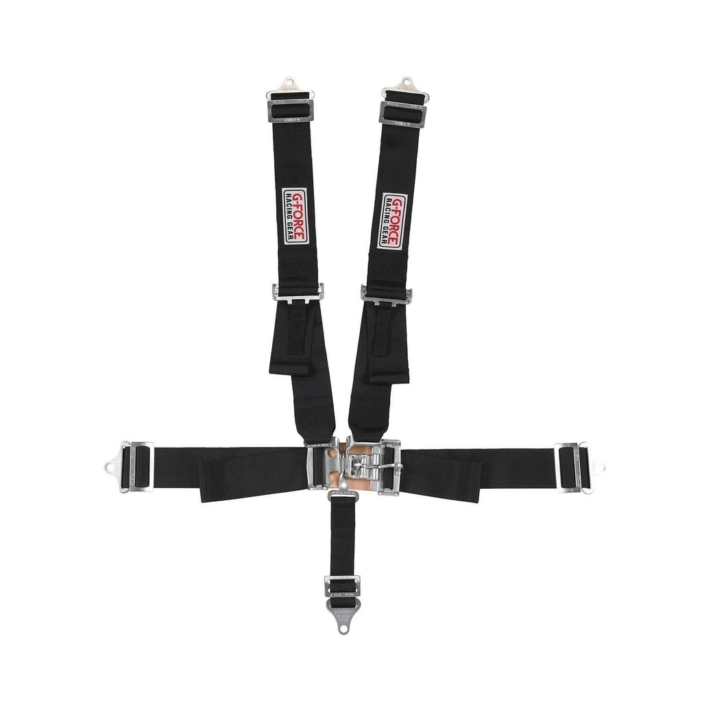 G-FORCE Racing Gear 9000BK PRO 4PT 2-INCH TUNER BELTS BLACK