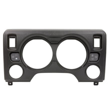 Load image into Gallery viewer, AutoMeter 90010 GAUGE MOUNT, DIRECT FIT DASH PANEL, 4 GAUGE (5" X2, 2 1/16" X2), JEEP TJ