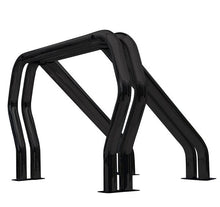 Load image into Gallery viewer, Go Rhino 9009560DDB Bed Bars Complete Kit - Double Bar/Double Kicker (Between wheel wells) - Black
