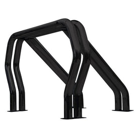 Go Rhino 9009560DDB Bed Bars Complete Kit - Double Bar/Double Kicker (Between wheel wells) - Black
