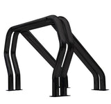Go Rhino 9009560DDB Bed Bars Complete Kit - Double Bar/Double Kicker (Between wheel wells) - Black