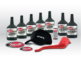 Powersport Motor Oil V-Twin 20W50 Powerpack Kit Red Line Oil