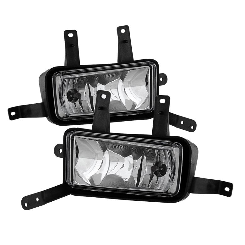 Spyder Auto 9031588 (Spyder) OEM Fog Lights W/Chrome trim Cover and Switch - Clear