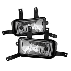 Spyder Auto 9031588 (Spyder) OEM Fog Lights W/Chrome trim Cover and Switch - Clear