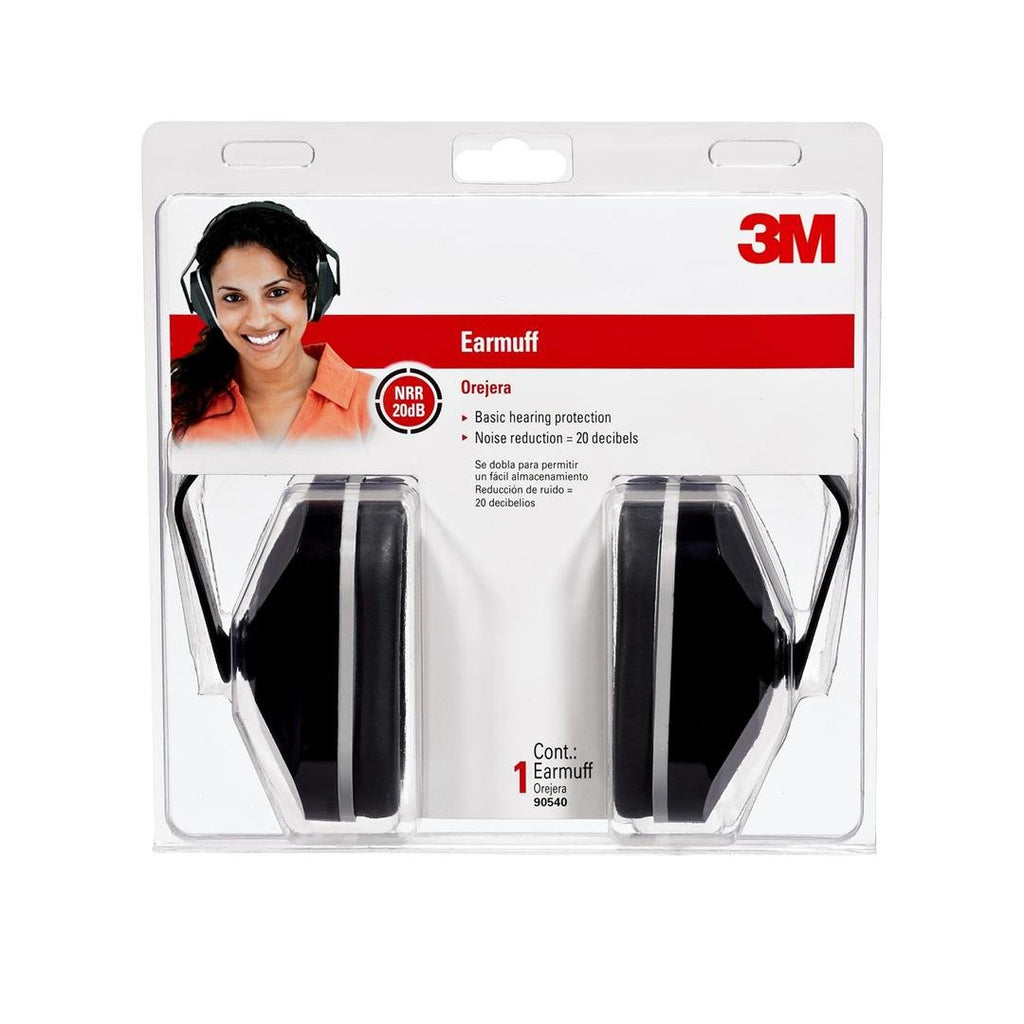 3M 90540 3M  BASIC EARMUFF  90540-6C  6/CASE