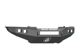 Road Armor 905R0B-NW Stealth Non-Winch Front Bumper; Steel; Satin Black; Square Fog Light Holes;