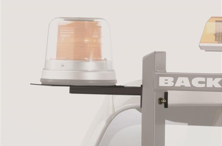 RealTruck Backrack 91001 Utility Light Bracket; Universal; 10.5 In. Base, Drivers Side