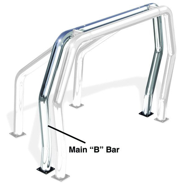 Go Rhino 91002C Classic tubular bed bar styling for truck beds