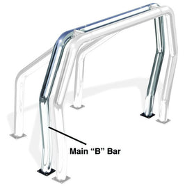 Go Rhino 91002C Classic tubular bed bar styling for truck beds