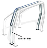 Go Rhino 91002C Classic tubular bed bar styling for truck beds