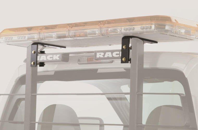 RealTruck Backrack 91006 Light Bar Bracket; Universal; L Bracket; Sold in Pair
