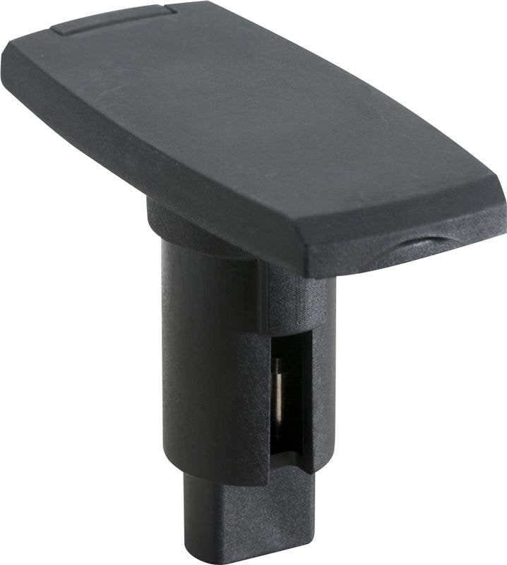 ATTWOOD MARINE 910V2PB-7 ASM-RECT BASE  BLK  2 PIN