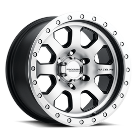 Aluminum Wheels 17x9 Avenger 929M Machined Silver -12 Offset 8 on 165.1 Bolt Pattern 130.81 Bore Raceline
