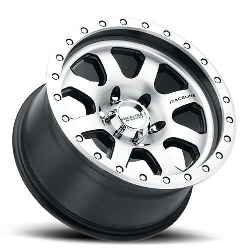 Aluminum Wheels 17x9 Avenger 929M Machined Silver -12 Offset 8 on 170 Bolt Pattern 130.81 Bore Raceline