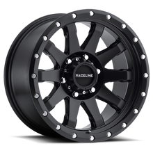 Load image into Gallery viewer, Aluminum Wheels 17x8.5 Clutch 934B Black Multi Spoke 0 Offset 5 on 127 Bolt Pattern 78.1 Bore Raceline