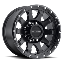 Load image into Gallery viewer, Aluminum Wheels 17x8.5 Clutch 934B Black Multi Spoke 0 Offset 8 on 165.1 Bolt Pattern 125.2 Bore Raceline