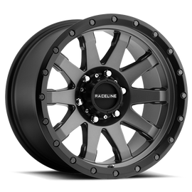 Aluminum Wheels 20x10 Clutch 934G Gunmetal Gray Multi Spoke -19 Offset 6 on 139.7 Bolt Pattern 106.1 Bore Raceline