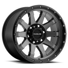 Load image into Gallery viewer, Aluminum Wheels 17x8.5 Clutch 934G Gunmetal Gray Multi Spoke 0 Offset 5 on 139.7 Bolt Pattern 106.5 Bore Raceline