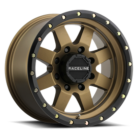 Aluminum Wheels 18x9 Defender 935BZ Bronze Multi Spoke -12 Offset 6 on 139.7 Bolt Pattern 107.95 Bore Raceline
