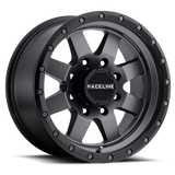 Raceline 935G-29080-12 Aluminum Wheels 20x9 Defender 935G Gunmetal Gray Multi Spoke -12 Offset 8 on 165.1 Bolt Pattern 130.81 Bore Raceline