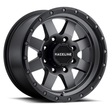 Load image into Gallery viewer, Aluminum Wheels 17x9 Defender 935G Gunmetal Gray Multi Spoke -12 Offset 8 on 165.1 Bolt Pattern 130.81 Bore Raceline