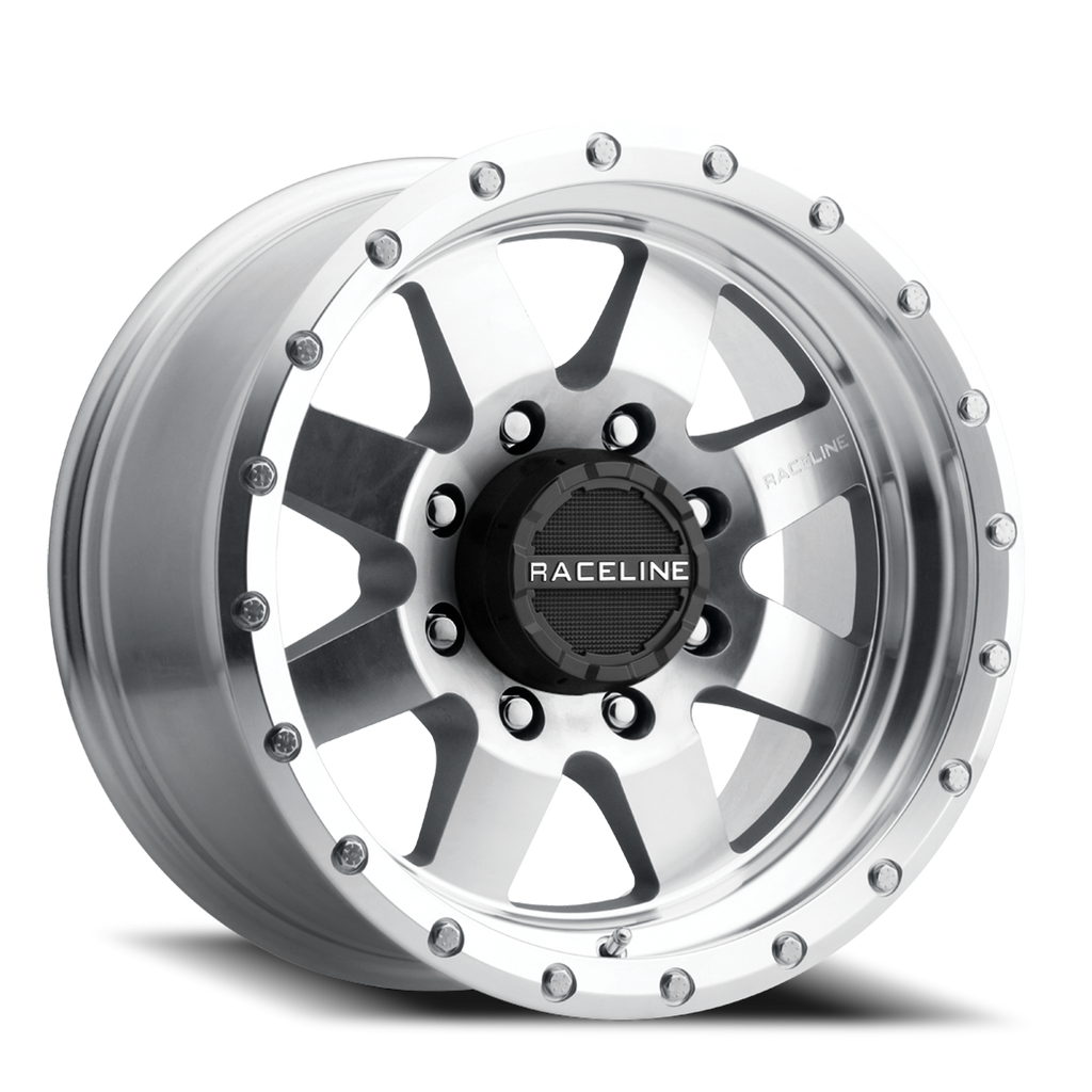 Aluminum Wheels 17x9 Defender 935MC Machined Silver 0 Offset 5 on 127 Bolt Pattern 83.82 Bore Raceline