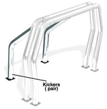 Go Rhino 9370C Bed Bar Component - Pair of Kickers (Between wheel wells) - Chrome