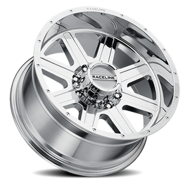 Aluminum Wheels 20x10 Hostage 940C Chrome -19 Offset 5 on 139.7 Bolt Pattern 78.1 Bore Raceline