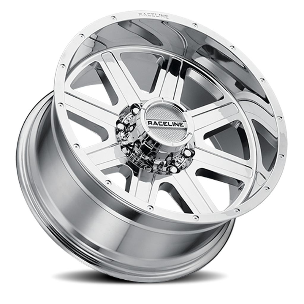 Aluminum Wheels 17x9 Hostage 940C Chrome 0 Offset 5 on 127 Bolt Pattern 78.1 Bore Raceline