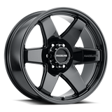 Raceline 942B-29060-12 Aluminum Wheels 20x9 Addict 942B Gloss Black Multi Spoke -12 Offset 6 on 139.7 Bolt Pattern 106.1 Bore Raceline