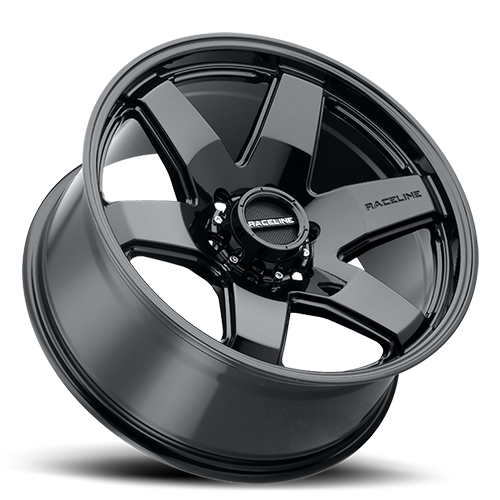 Aluminum Wheels 17x9 Addict 942B Gloss Black Multi Spoke 0 Offset 6 on 139.7 Bolt Pattern 106.1 Bore Raceline