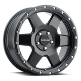 Raceline 946B-79050-12 Aluminum Wheels 17x9 Boost 946B Satin Black 6 Spoke -12 Offset 5 on 127 Bolt Pattern 83.82 Bore Raceline