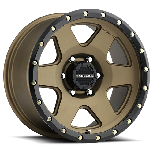 Aluminum Wheels 20x9 Boost 946BZ Satin Bronze 6 Spoke -12 Offset 8 on 170 Bolt Pattern 130.81 Bore Raceline