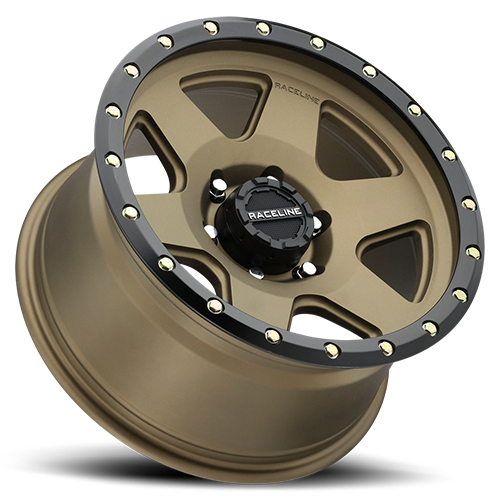Aluminum Wheels 20x9 Boost 946BZ Satin Bronze 6 Spoke -12 Offset 8 on 170 Bolt Pattern 130.81 Bore Raceline