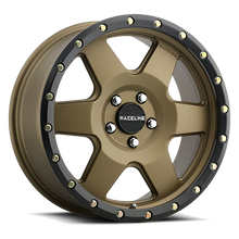 Load image into Gallery viewer, Aluminum Wheels 18x9 Boost 946BZ Satin Bronze 6 Spoke -12 Offset 5 on 127 Bolt Pattern 83.82 Bore Raceline