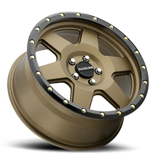 Aluminum Wheels 18x9 Boost 946BZ Satin Bronze 6 Spoke -12 Offset 5 on 127 Bolt Pattern 83.82 Bore Raceline