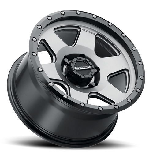 Aluminum Wheels 17x9 Boost 946G Satin Gunmetal Gray 6 Spoke 0 Offset 6 on 135 Bolt Pattern 93.98 Bore Raceline