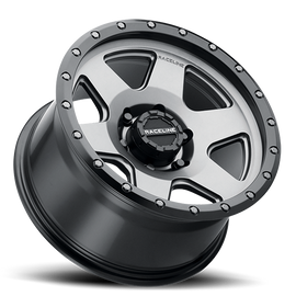 Aluminum Wheels 17x9 Boost 946G Satin Gunmetal Gray 6 Spoke 0 Offset 8 on 165.1 Bolt Pattern 130.81 Bore Raceline
